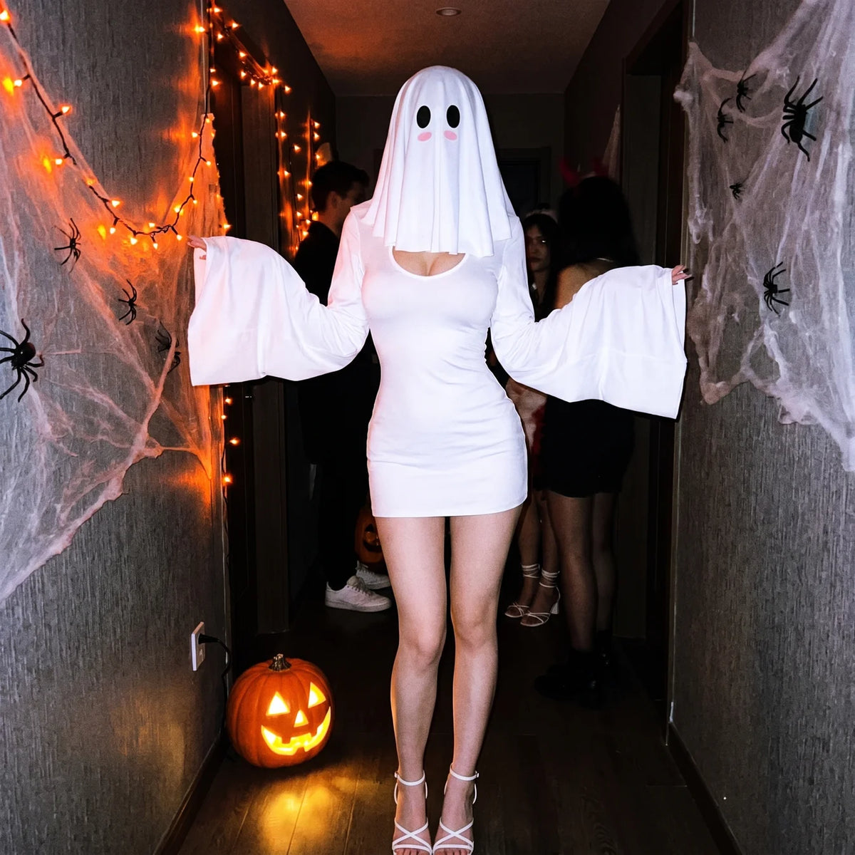 White Coven Dress