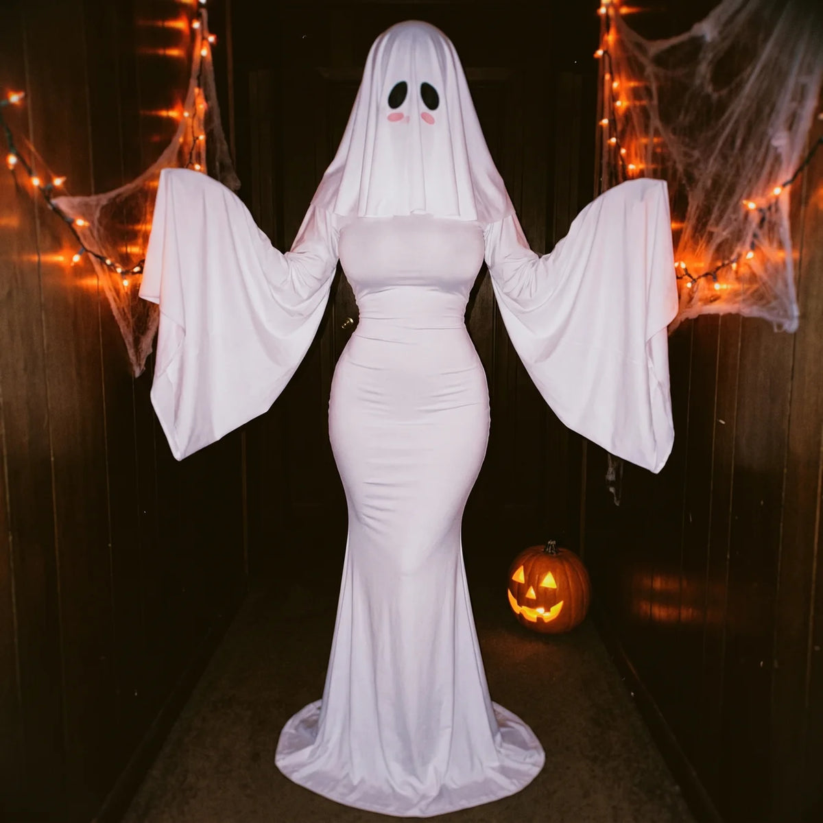 White Coven Dress