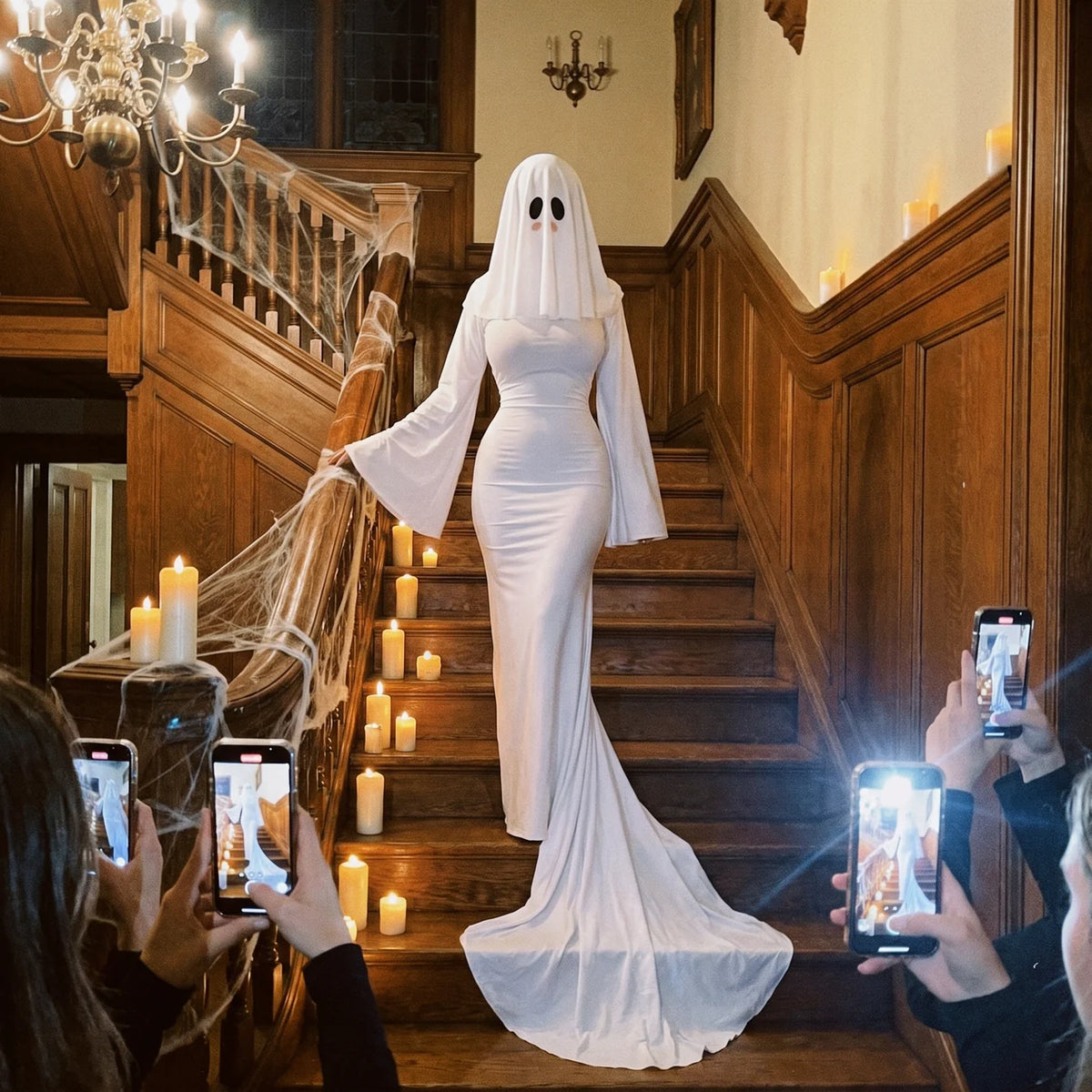 White Coven Dress