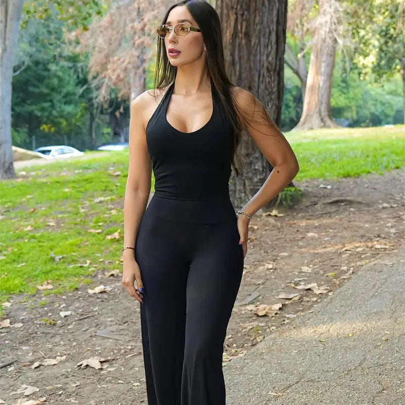 Straight-Leg Butt-Lifting Slimming Workout Pants
