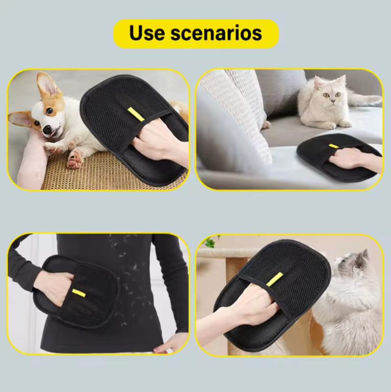 Pet Hair Removal Glove with Static Electricity