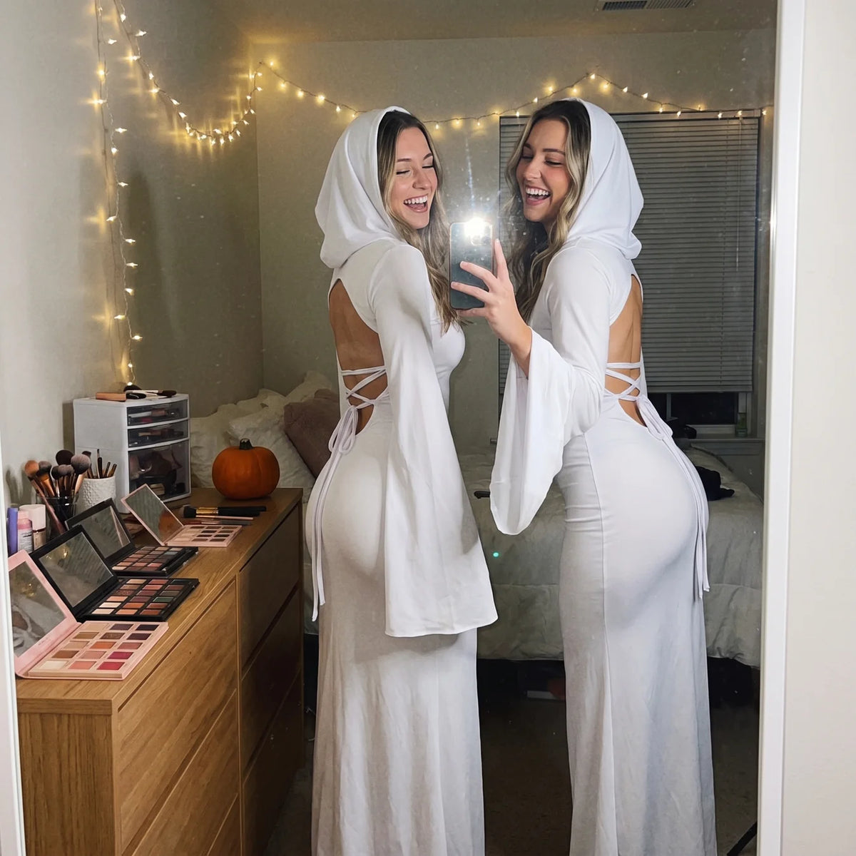 White Coven Dress