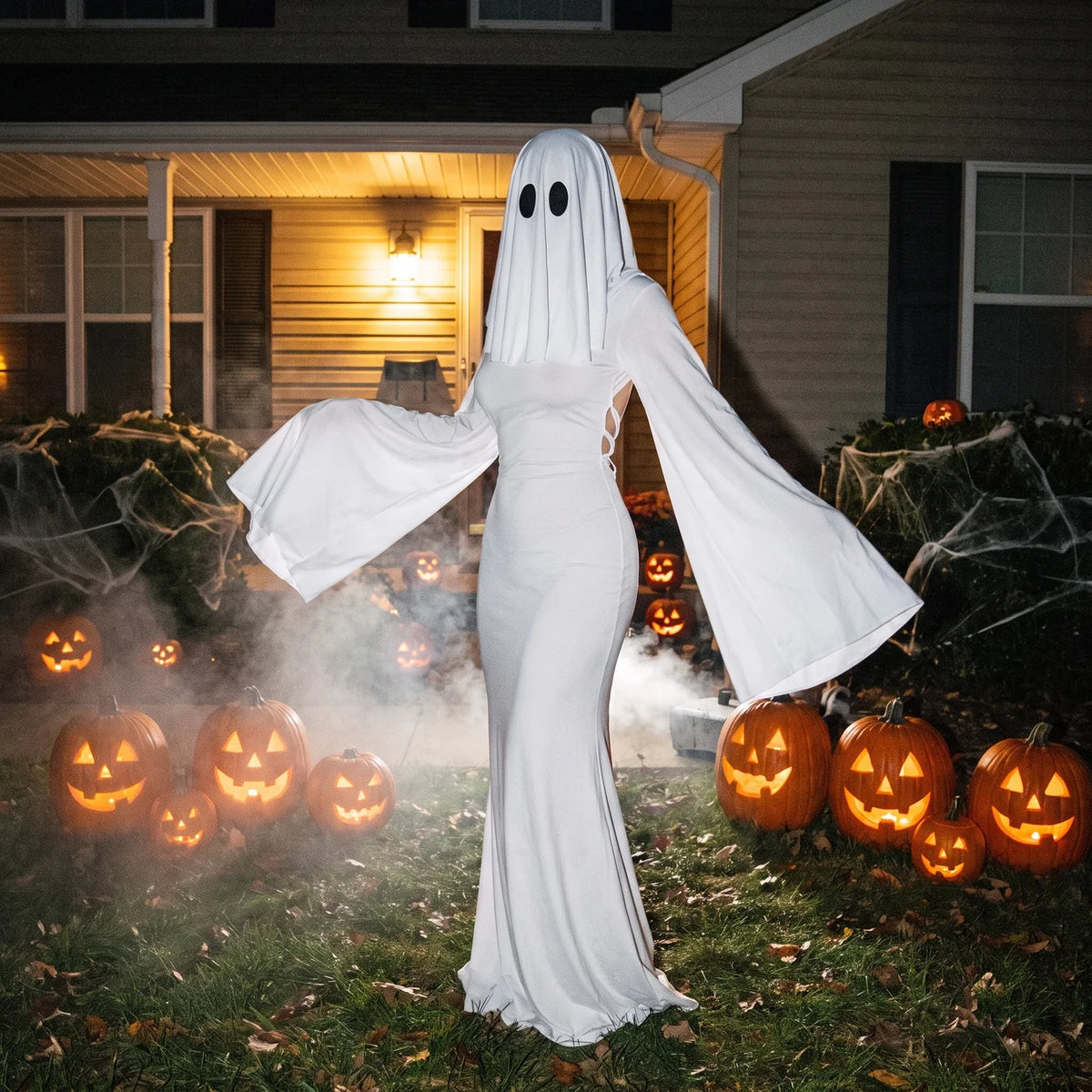 White Coven Dress