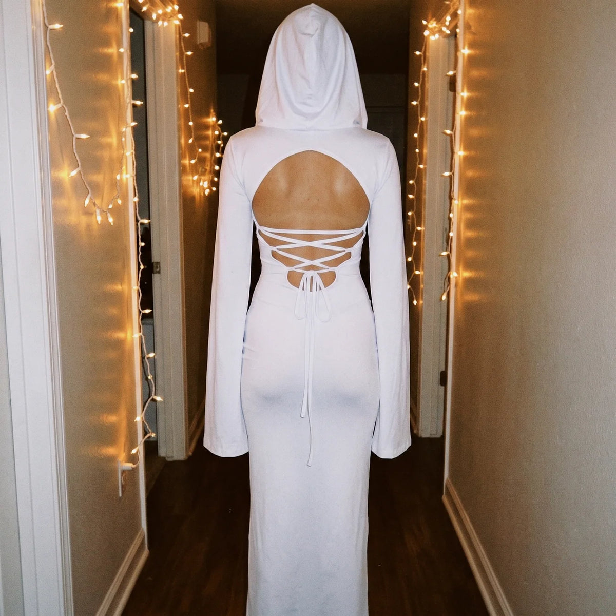 White Coven Dress