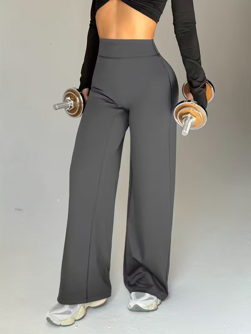 Straight-Leg Butt-Lifting Slimming Workout Pants