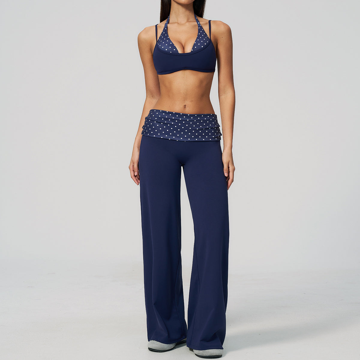 The Enliven Sports Bra Straight Leg Pants 2-Piece Set