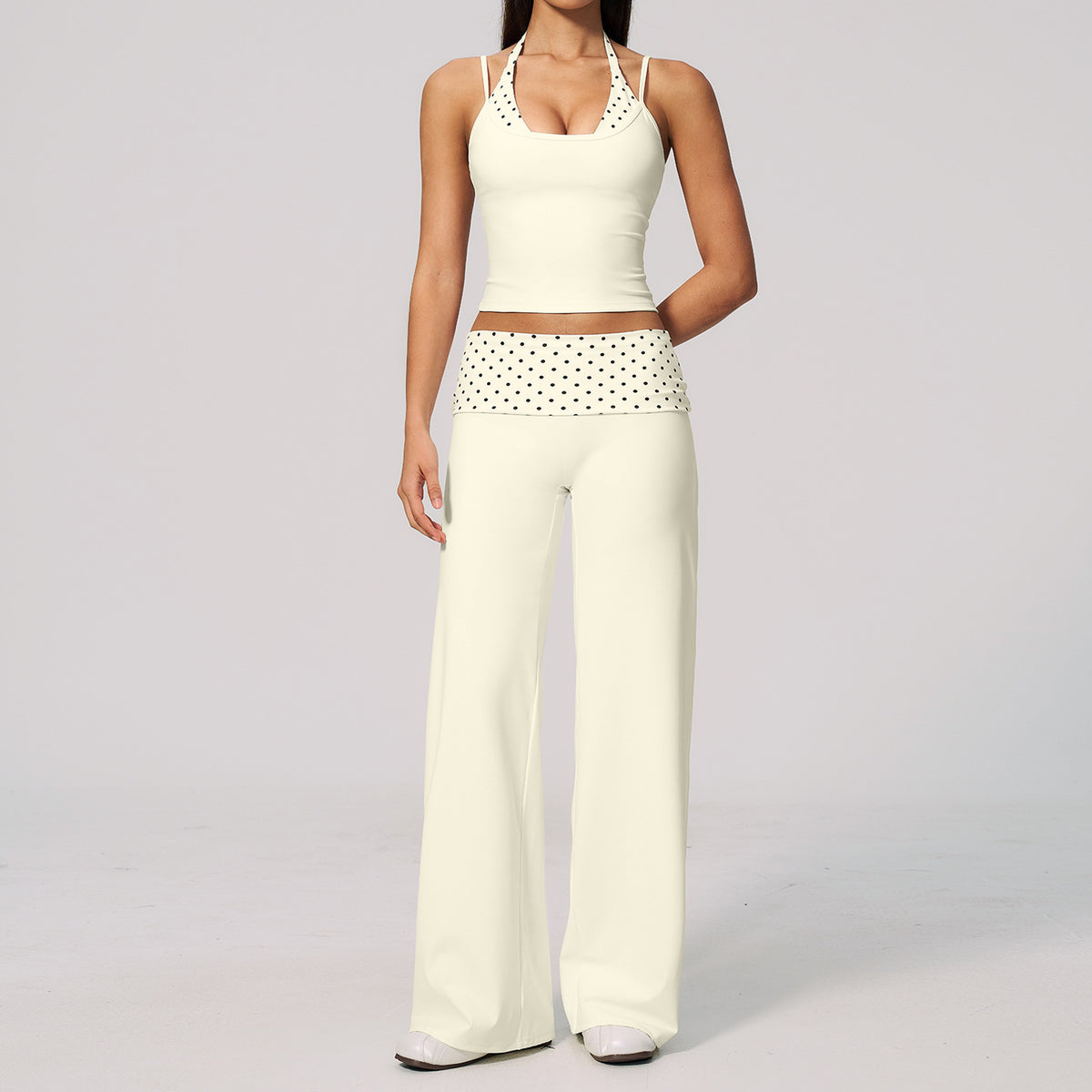 The Enliven Sports Bra Straight Leg Pants 2-Piece Set