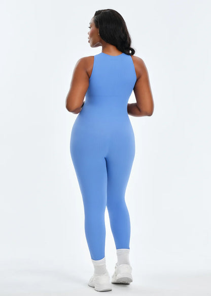 Front Zip Jumpsuit