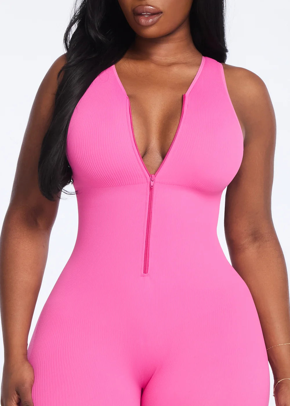 Front Zip Jumpsuit