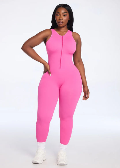 Front Zip Jumpsuit