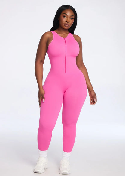 Front Zip Jumpsuit