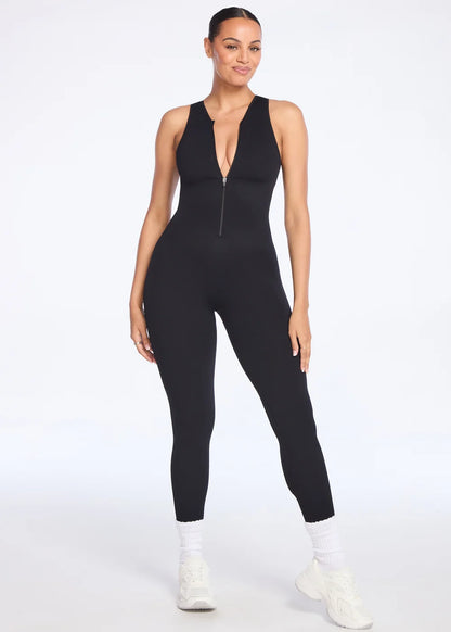 Front Zip Jumpsuit